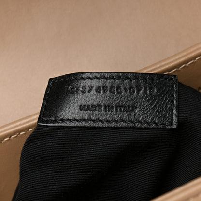 Saint Laurent Calfskin Y Quilted Monogram Medium Loulou Chain Satchel Dark Latte 8 of 11