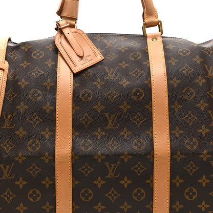 Louis Vuitton Monogram Keepall Bandouliere 60 7 of 10