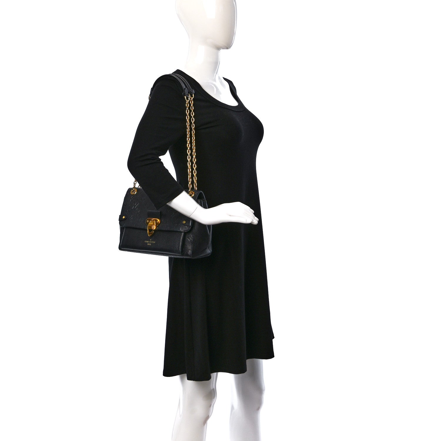 Louis Vuitton Empreinte Vavin PM Black 2 of 11