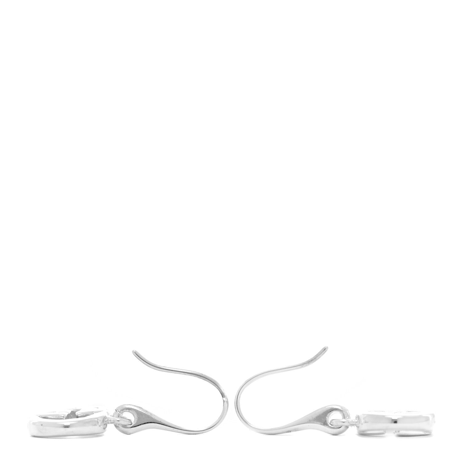 Gucci Sterling Silver Britt Drop Earrings 3 of 5