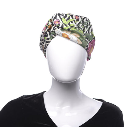 Gucci Silk G Rhombus Flora Print Headband M Multicolor 2 of 5