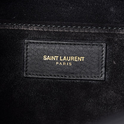 Saint Laurent Calfskin Classic Y Ligne Clutch Black 7 of 9