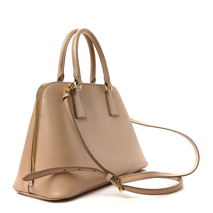 Prada Saffiano Lux Medium Promenade Tote Sabbia 3 of 8