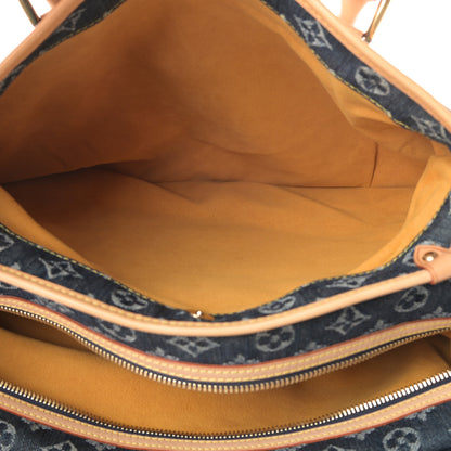 Louis Vuitton Denim Raye Cabas GM 5 of 13