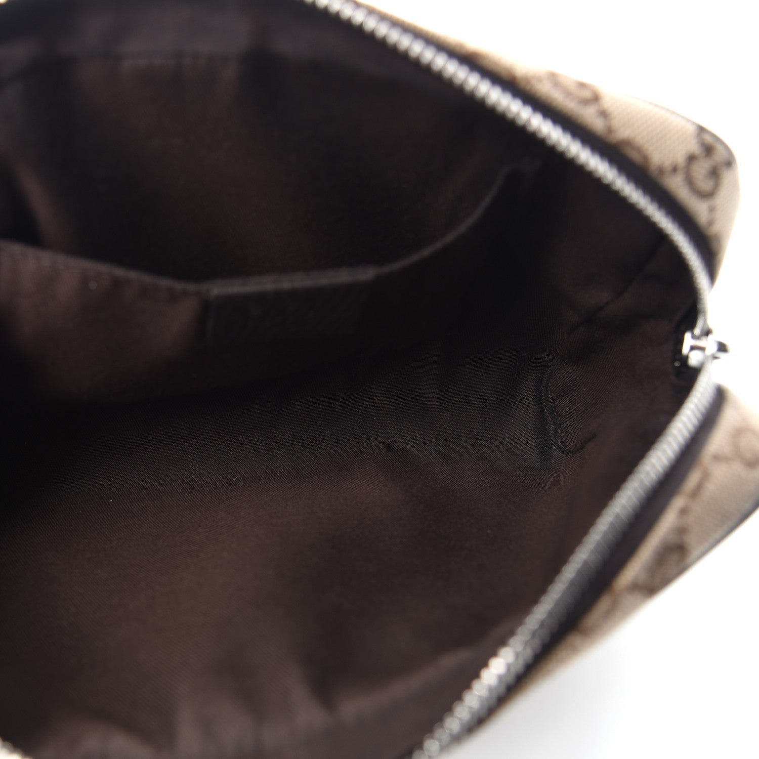 Gucci Monogram Belt Bag Dark Brown 5 of 10
