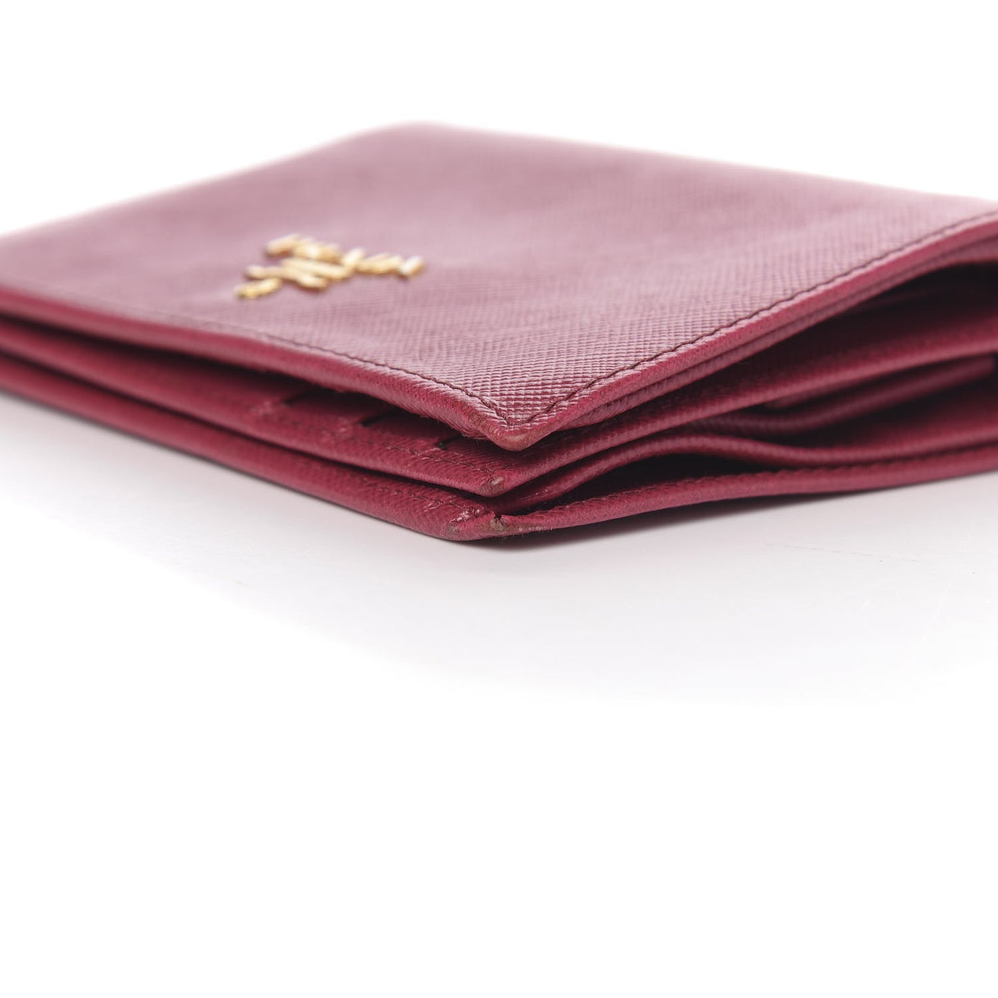 Saffiano Metal Bi-Fold Wallet Ibisco