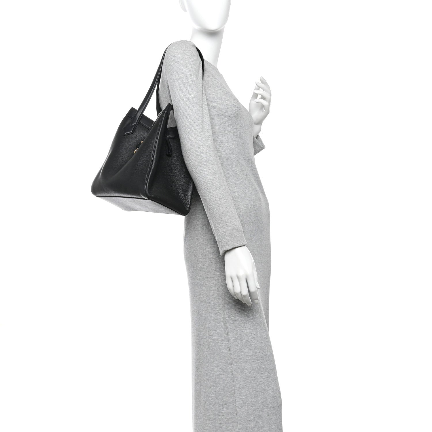 Fendi Vitello Cher Grace Medium Fendi Origami Black 2 of 9