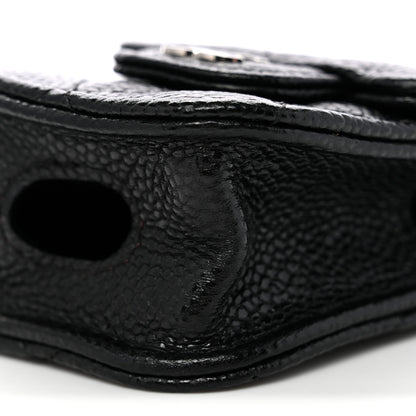 Chanel Caviar Quilted Airpods Pro Case Black 10 of 11