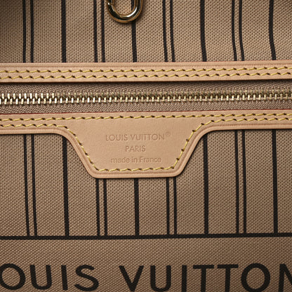 Louis Vuitton Monogram Stamped Inside Out Neverfull Bandouliere GM Beige 6 of 9