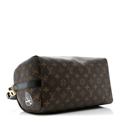 Louis Vuitton Monogram My World Tour Speedy Bandouliere 30 Black 4 of 12