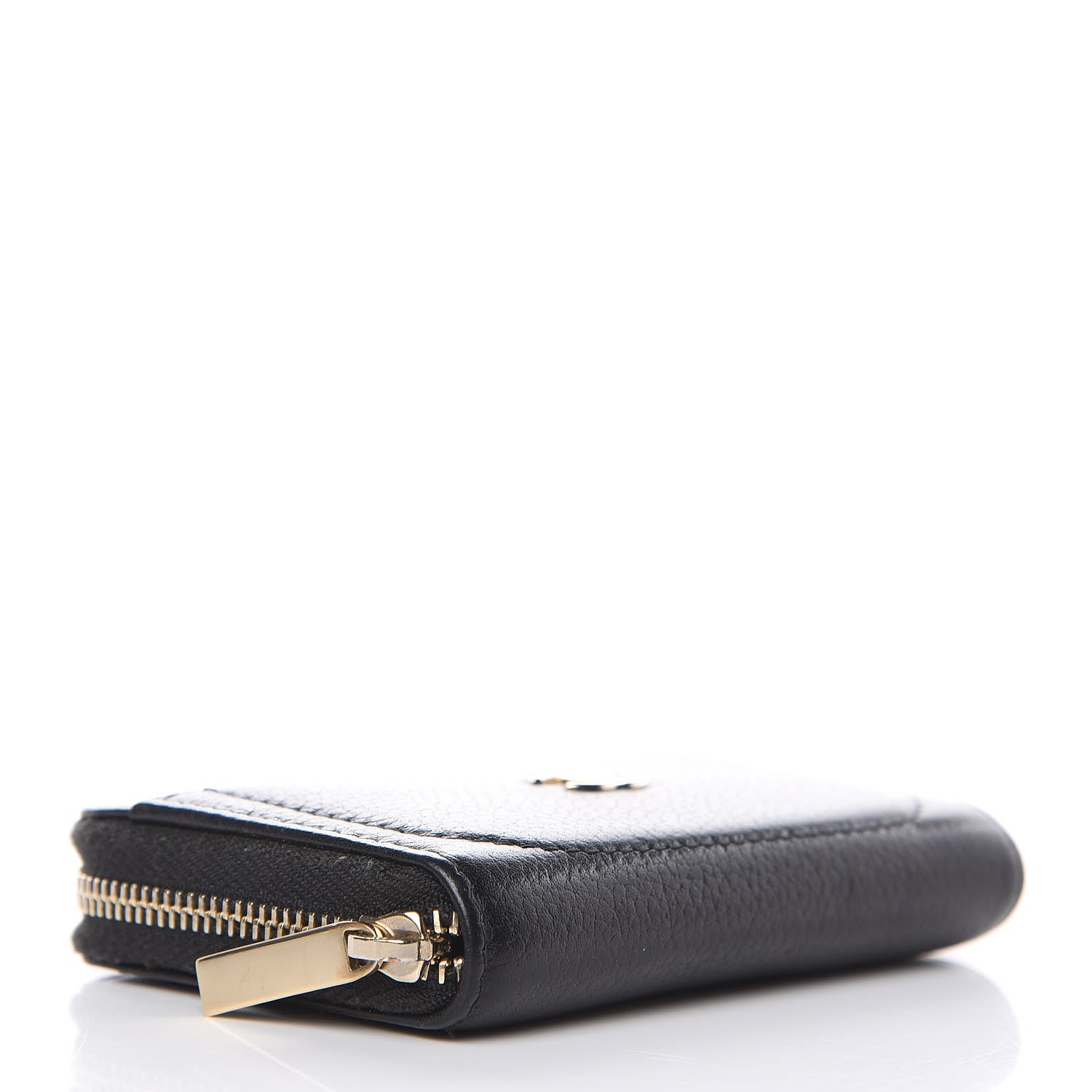 Chanel Grained Calfskin Neo Executive Zip Coin Purse Black 4 of 9