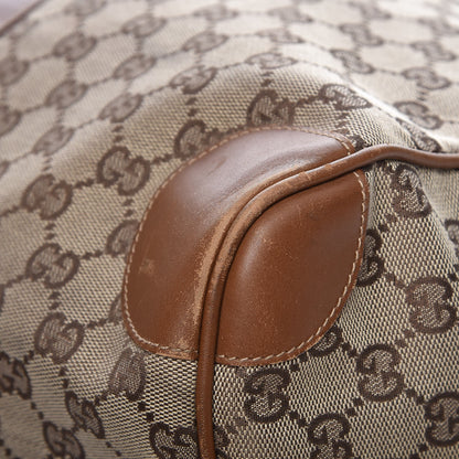 Gucci Monogram Web Duffle Bag 11 of 21