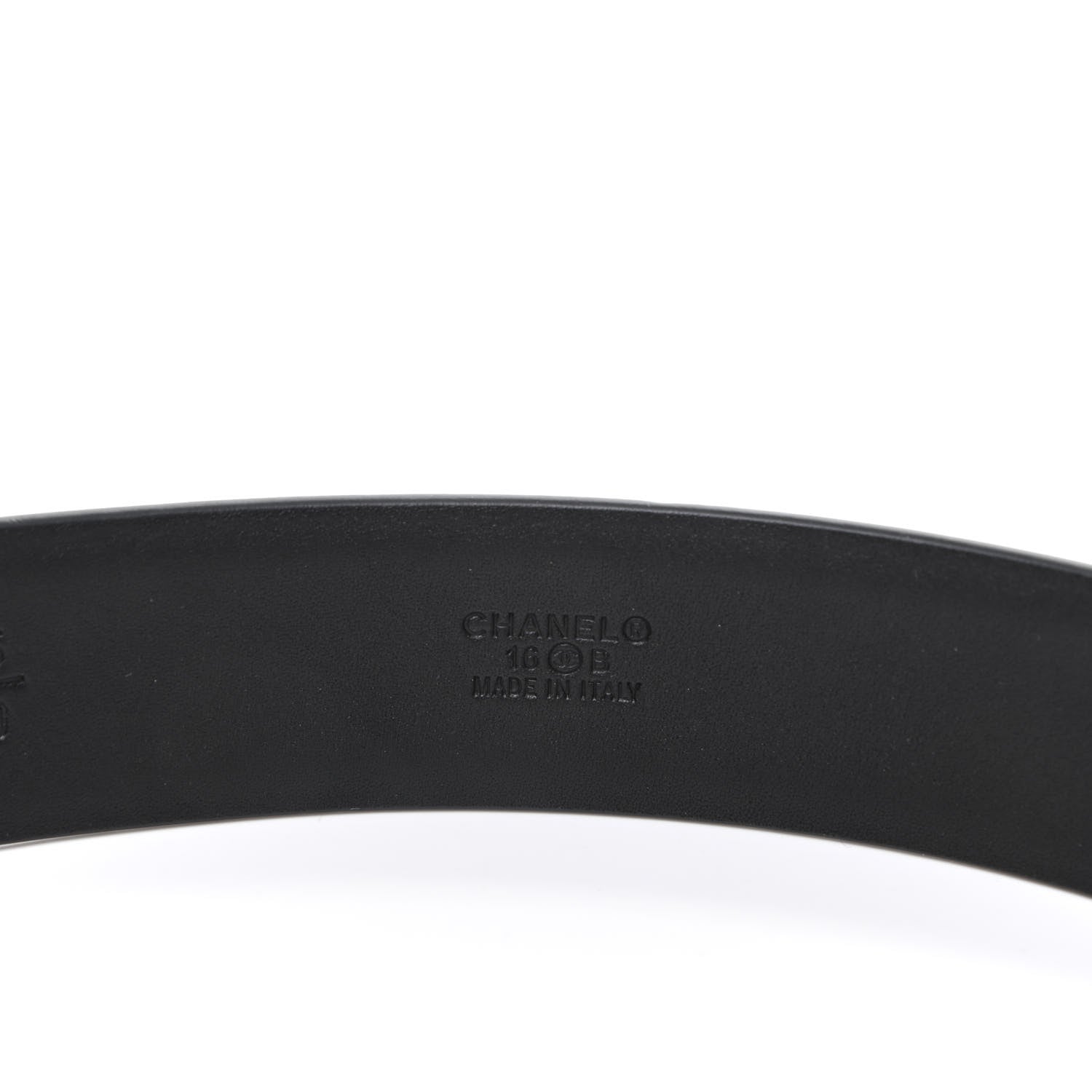 Chanel Calfskin CC Paris Chain Belt 75 30 Black 3 of 6