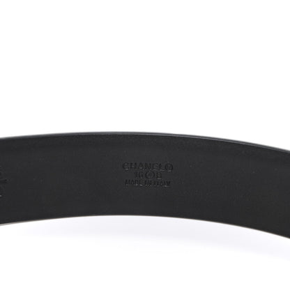 Chanel Calfskin CC Paris Chain Belt 75 30 Black 3 of 6