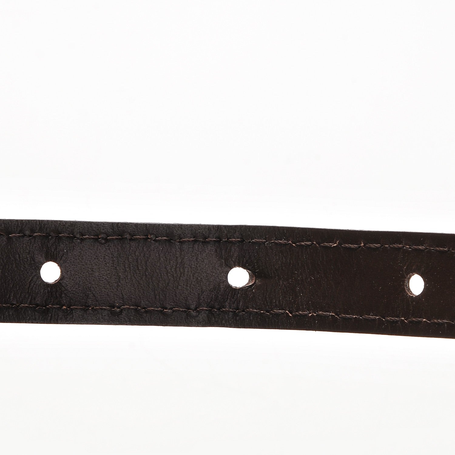 Louis Vuitton Calfskin 16mm Adjustable Shoulder Strap Brown 3 of 6