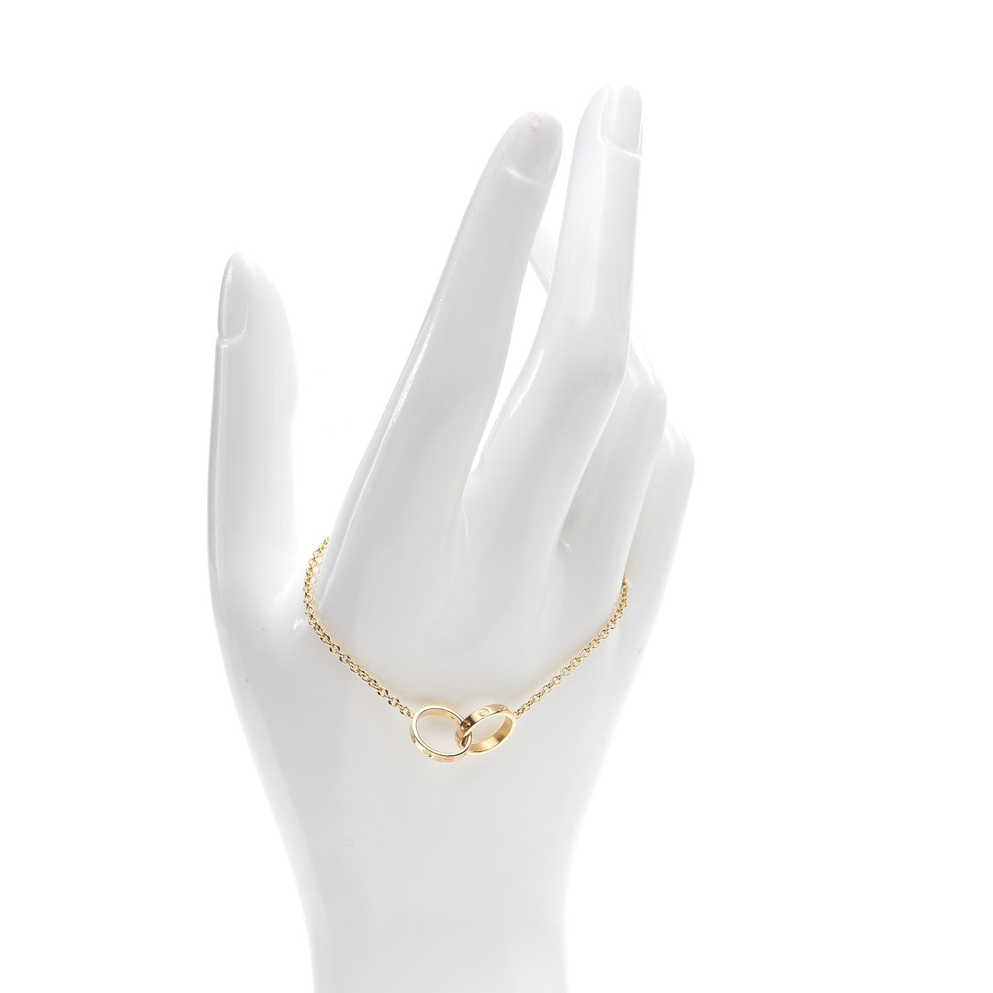 18K Yellow Gold Interlocking LOVE Bracelet