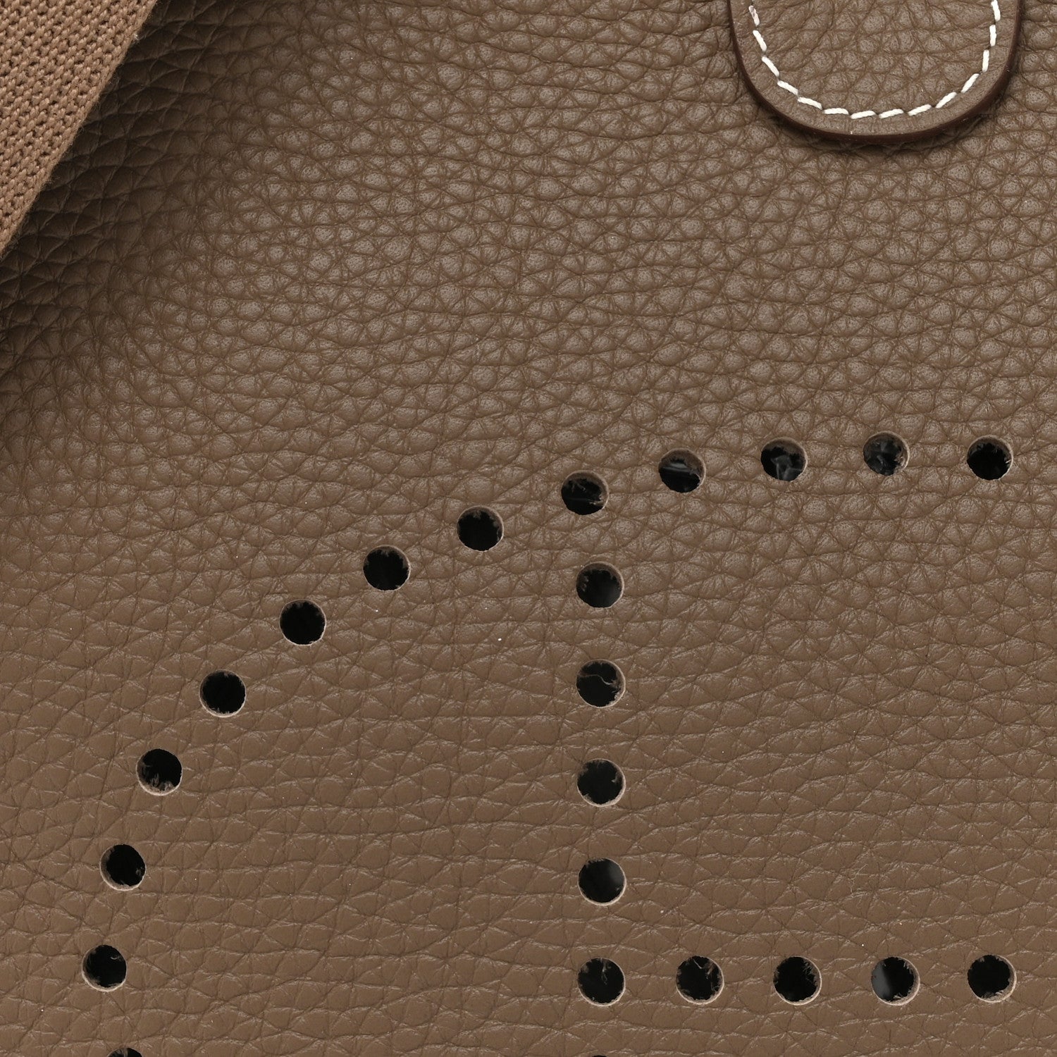Hermes Taurillon Clemence Evelyne III PM Etoupe 8 of 12