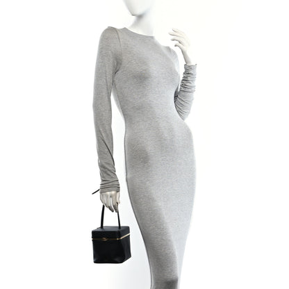 Celine Supple Calfskin Cube Frame Bag Black 2 of 10
