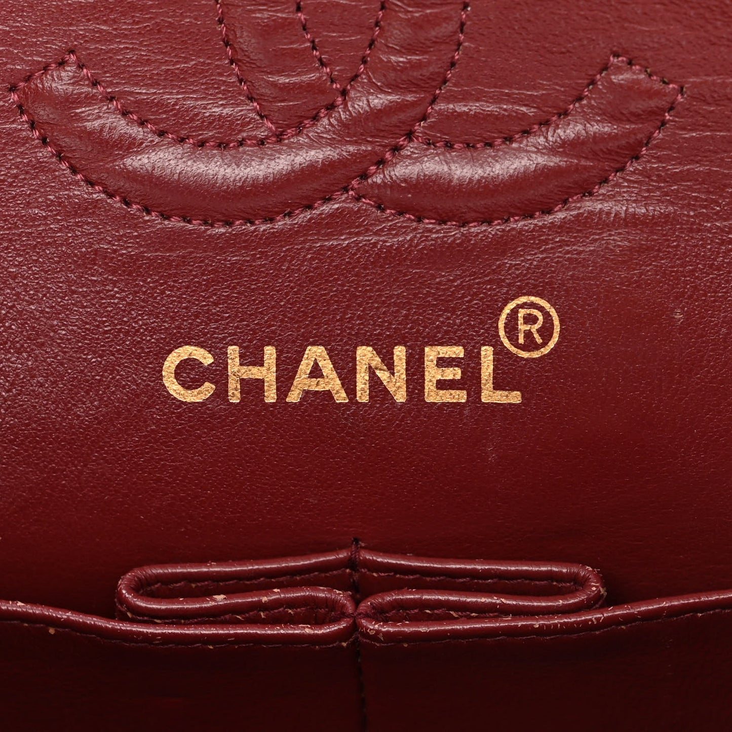 Lambskin Quilted Small Double Flap Black