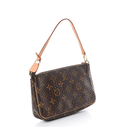 Louis Vuitton Monogram Perforated Pochette Accessories Bag Fuchsia 2 of 7