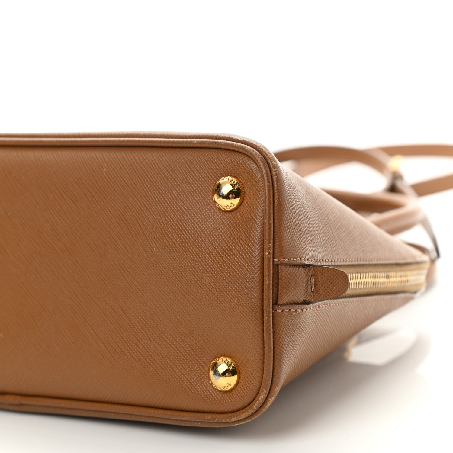 Prada Saffiano Lux Small Promenade Tote Caramel 10 of 19