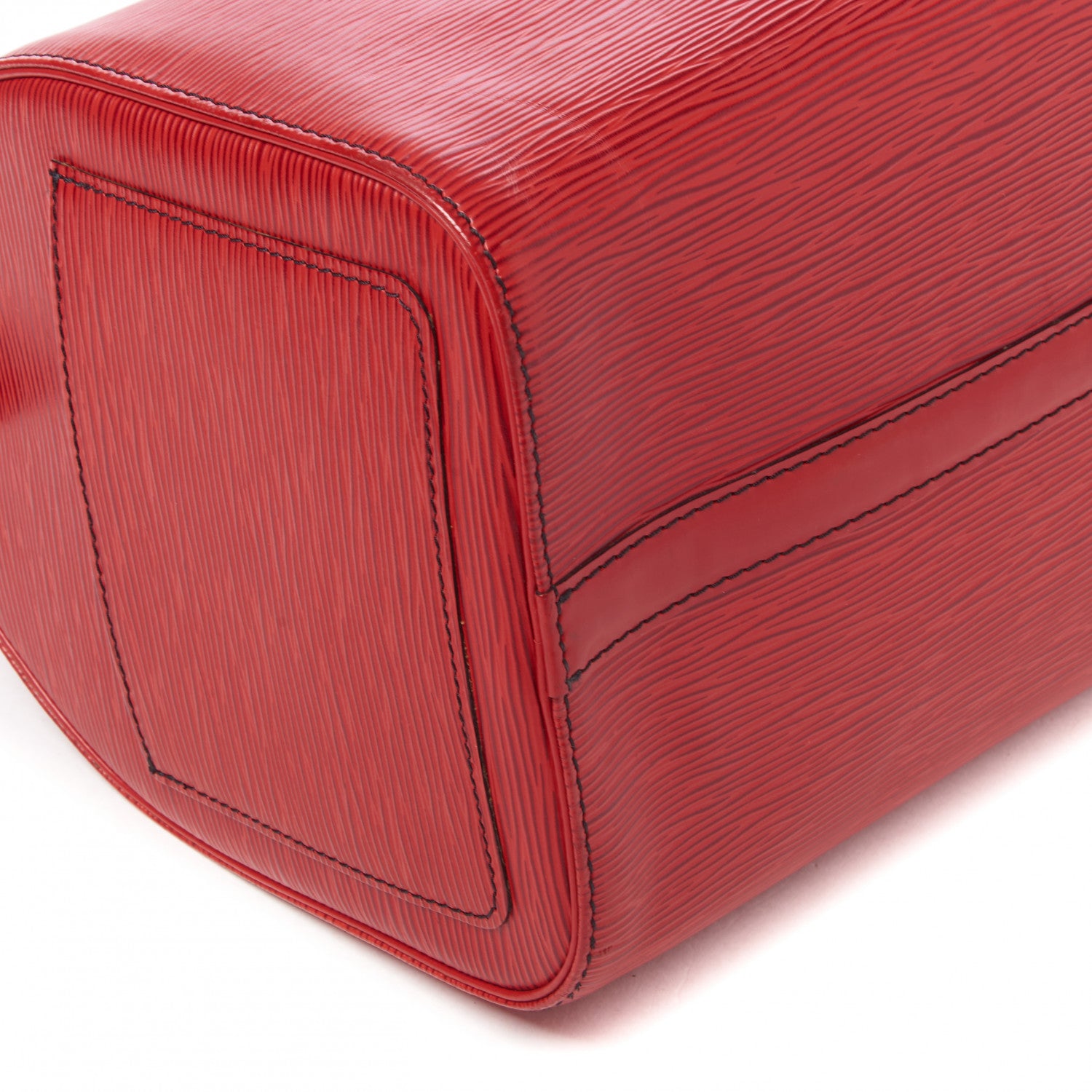 Louis Vuitton Epi Speedy 30 Castillan Red 6 of 10