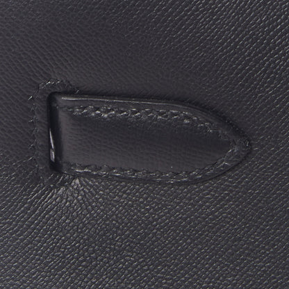 Hermes Madame Calfskin Birkin Sellier 30 Black 12 of 32
