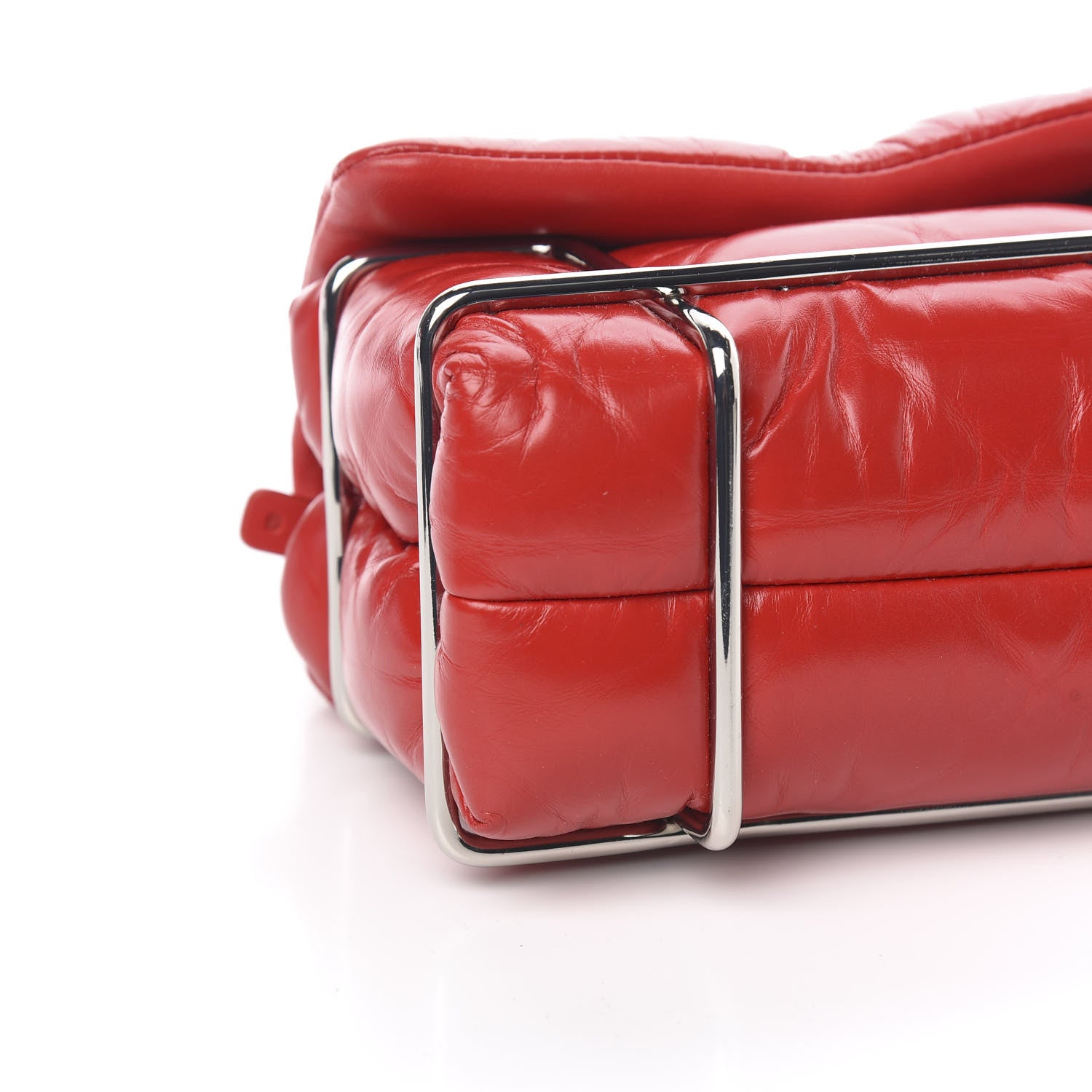 Alexander Wang Calfskin Quilted Halo Xbody Bag Red 7 of 8