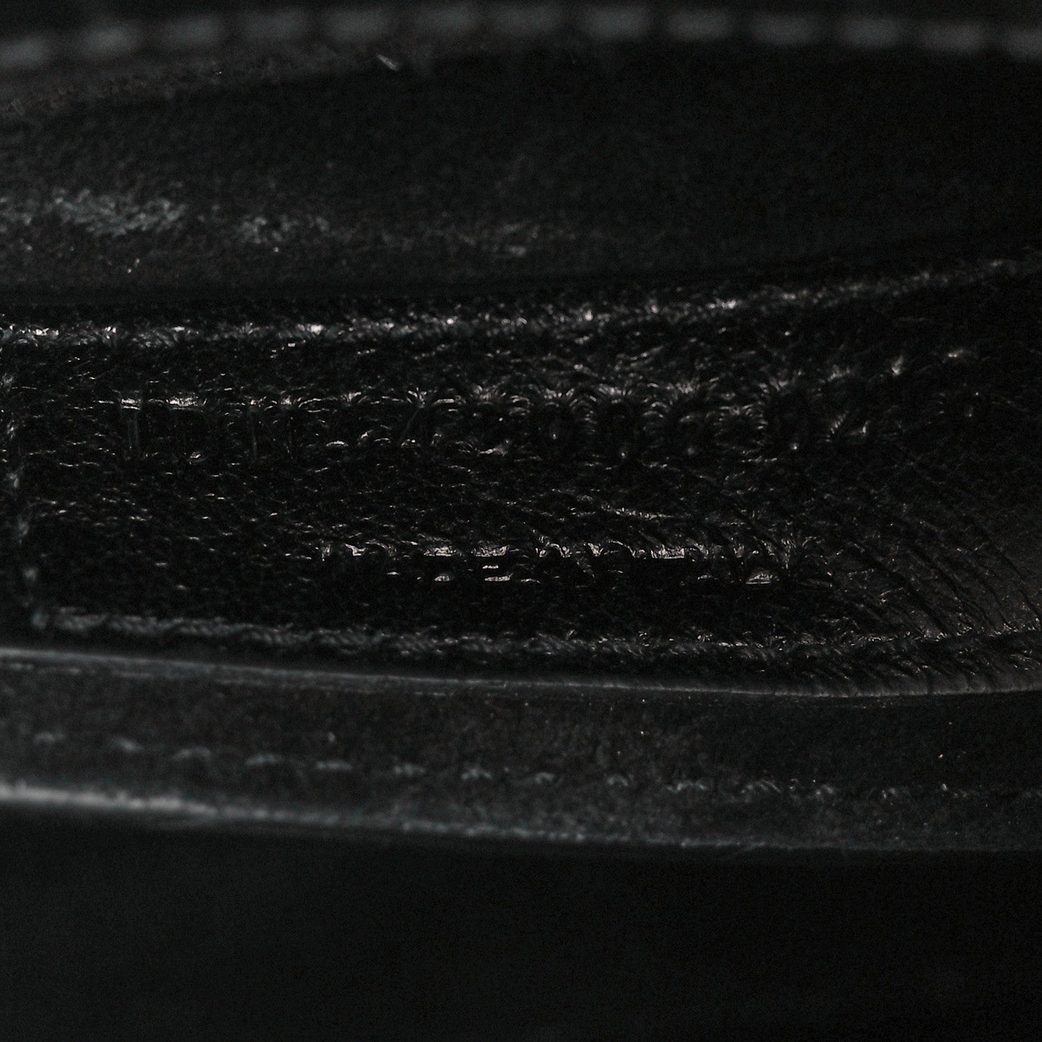Saint Laurent Calfskin Crocodile Embossed Medium Monochrome Monogram Sunset Black 8 of 12