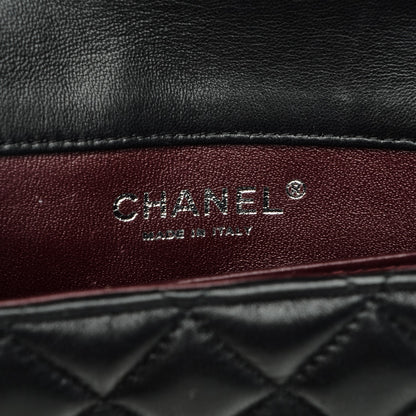 Chanel Lambskin Quilted Extra Mini Flap Black 6 of 7