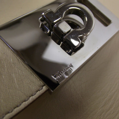 FASHIONPHILE SALVATOREFERRAGAMOLeatherToteBeige 10 of 10