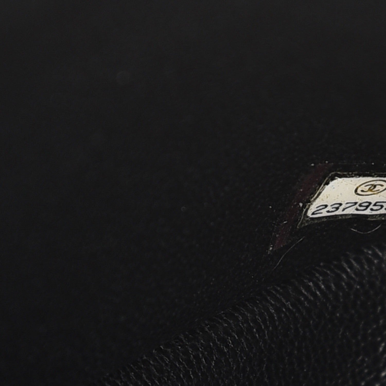 Chanel Crumpled Calfskin Quilted Jumbo Double Flap So Black 7 of 7