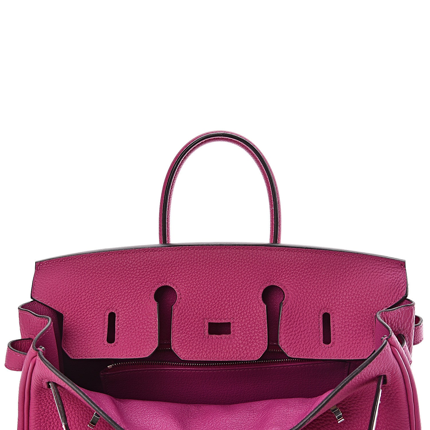 Hermes Togo Birkin 25 Rose Pourpre 29 of 46