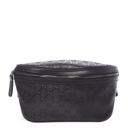 Gucci Imprime Monogram Belt Bag Black 1 of 10