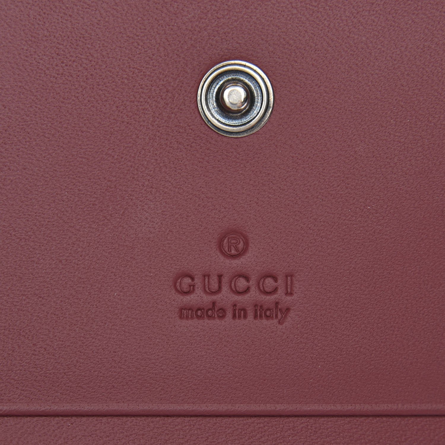 Gucci GG Supreme Monogram Blooms Card Case Beige Multicolor Dry Rose 6 of 8