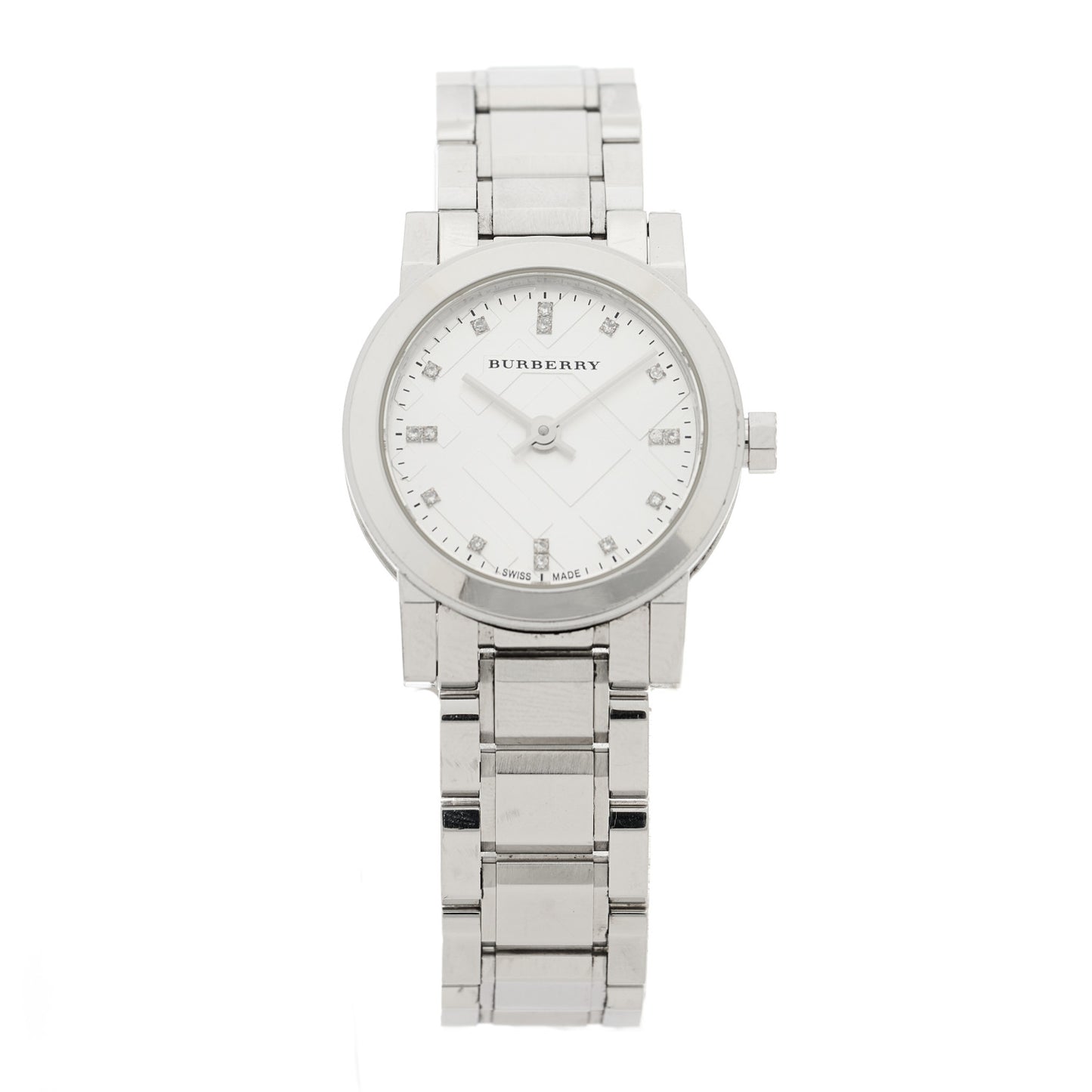Stainless Steel Diamond 27mm Heritage Quartz Watch BU9213
