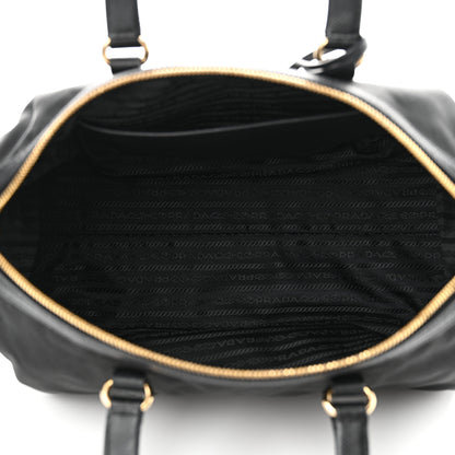 Prada Re-Nylon Saffiano Medium Re-Edition 1978 Top Handle Bag Black 5 of 10
