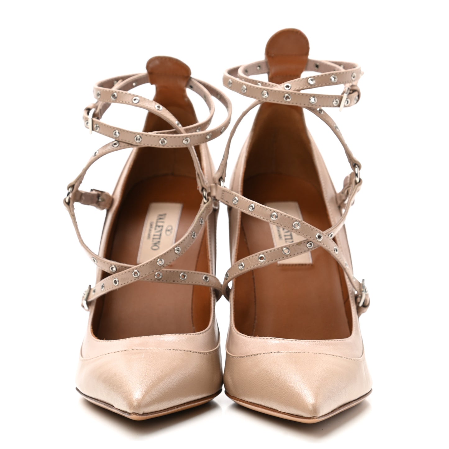 Nappa Love Latch 100mm Pumps 36 Poudre