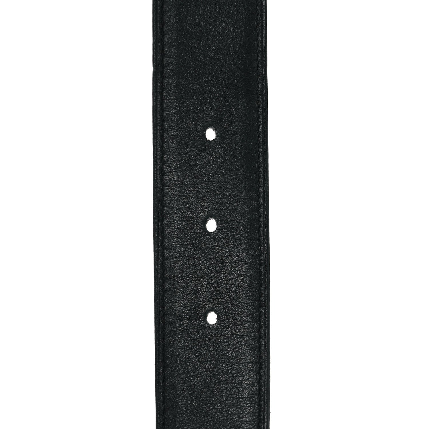 Hermes Swift Epsom 24mm Mini H Belt 90 Black Etoupe 5 of 6