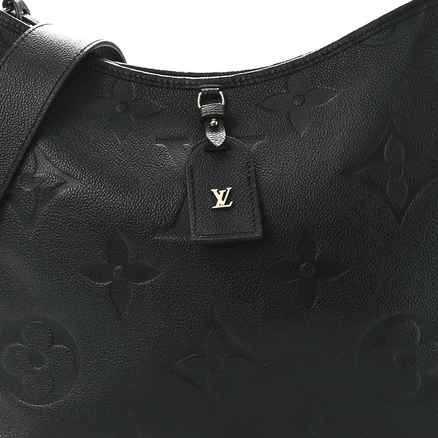 Louis Vuitton Empreinte Monogram Giant CarryAll MM Black 9 of 12