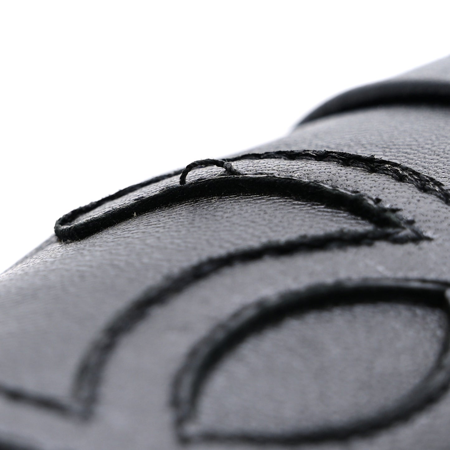 Lambskin CC Espadrilles 37 Black