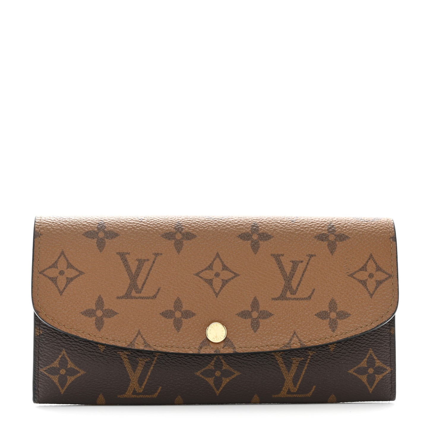 Reverse Monogram Emilie Wallet