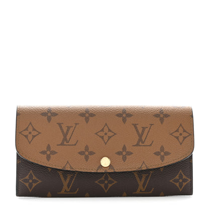 Louis Vuitton Reverse Monogram Emilie Wallet 1 of 9