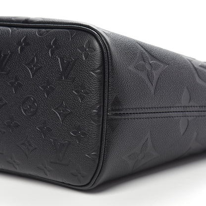 Louis Vuitton Empreinte Monogram Giant Neverfull MM Black 9 of 10