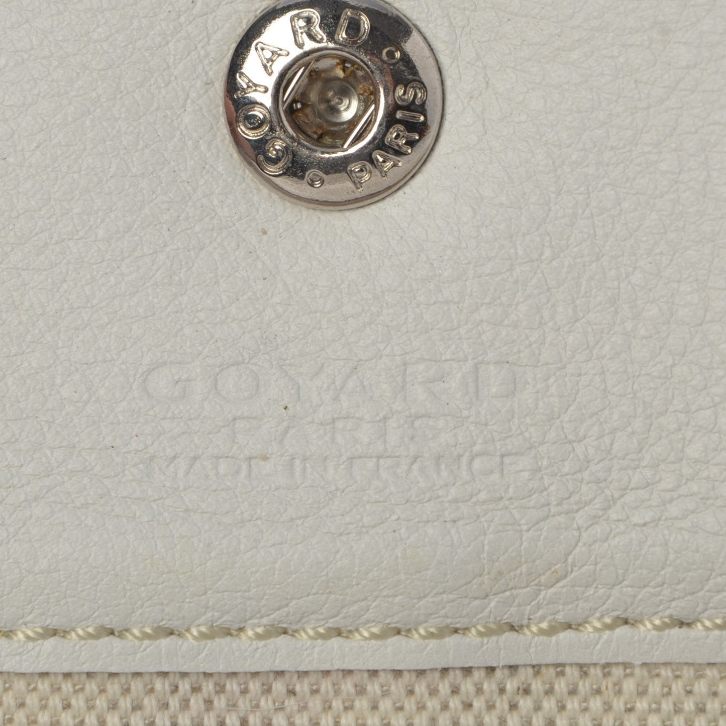 Goyardine Saint Louis GM White