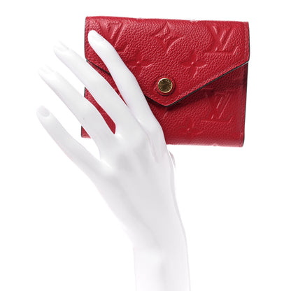 Louis Vuitton Empreinte Victorine Wallet Cherry 2 of 6