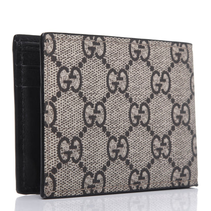 Gucci GG Supreme Monogram Bee Bi-fold Wallet Beige 3 of 10