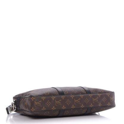 Louis Vuitton Monogram Macassar Porte-Documents Voyage PM 5 of 9