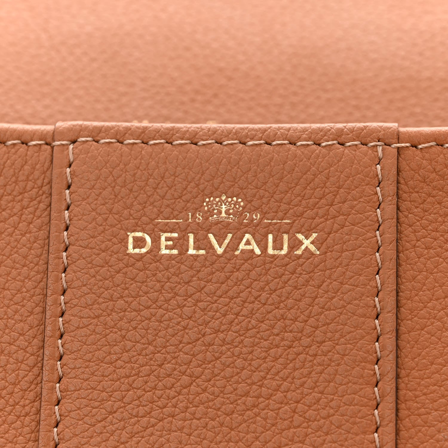 Delvaux Calfskin Mini Brillant East West Satchel Natural 7 of 12