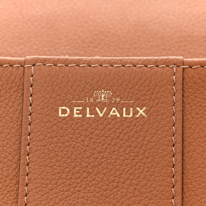 Delvaux Calfskin Mini Brillant East West Satchel Natural 7 of 12